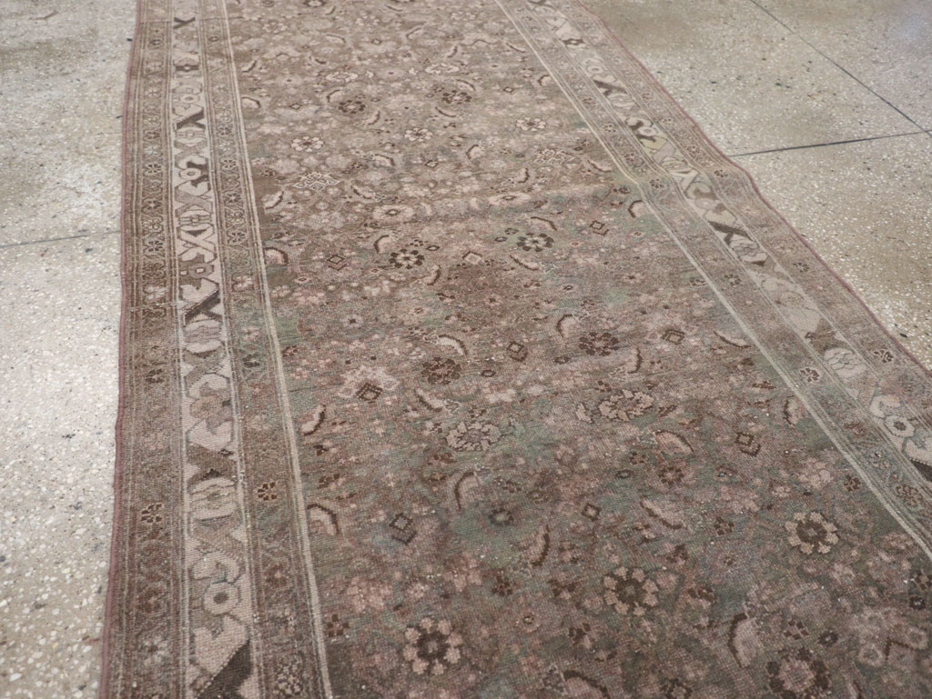 Vintage Persian Malayer Runner, No.23536 - Staging