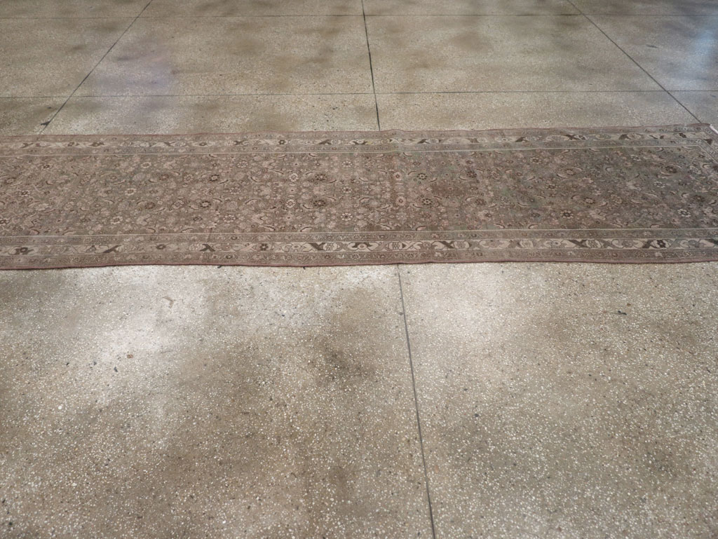 Vintage Persian Malayer Runner, No.23536 - Staging