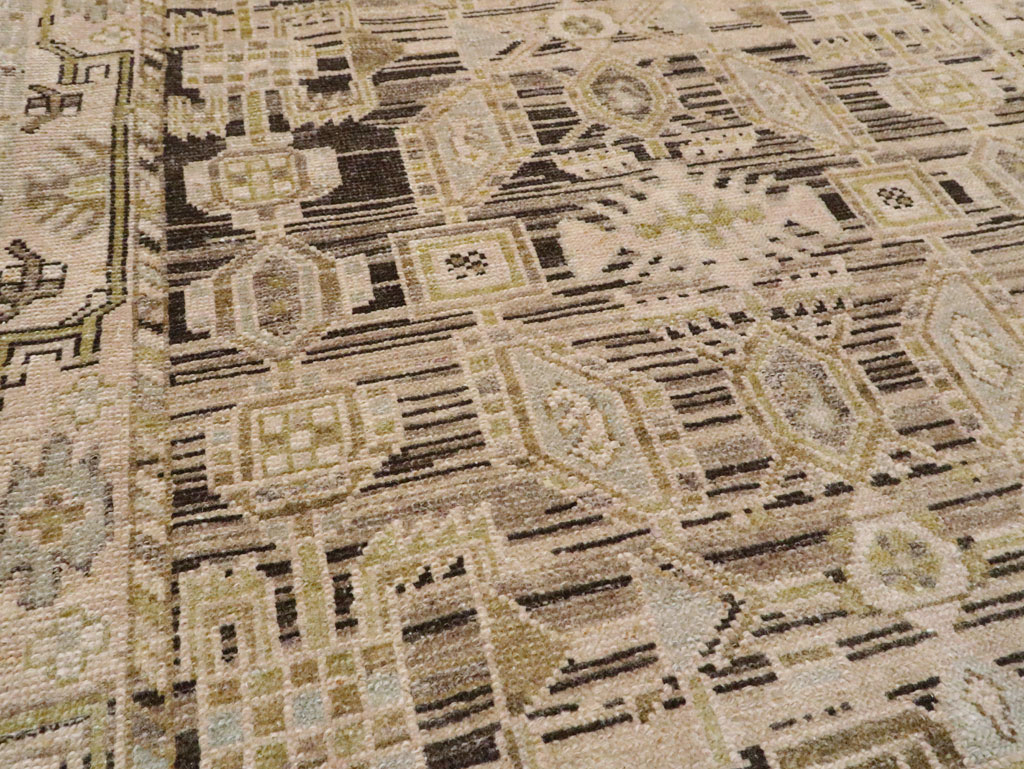 Vintage Persian Malayer Runner, No.23538 - Staging