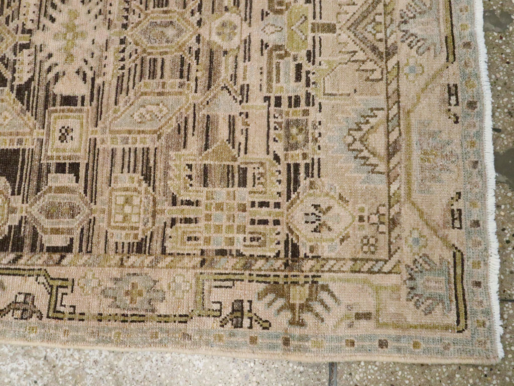 Vintage Persian Malayer Runner, No.23538 - Staging