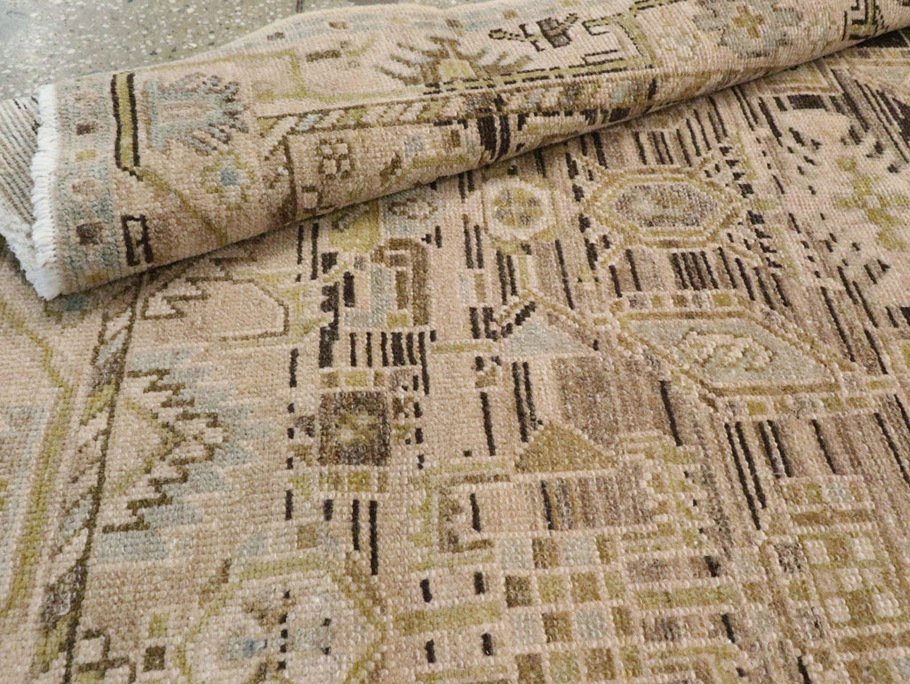 Vintage Persian Malayer Runner, No.23538 - Staging