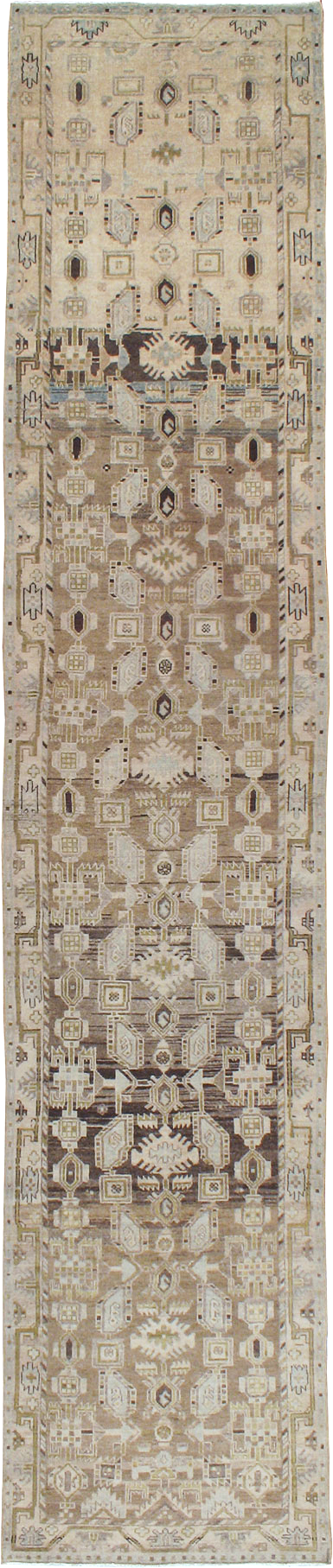 Vintage Persian Malayer Runner, No.23539 - Staging