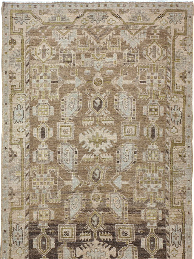 Vintage Persian Malayer Runner, No.23539 - Staging