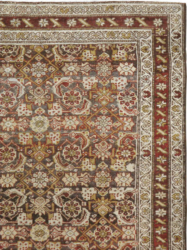 Vintage Persian Malayer Rug, No.23540 - Staging