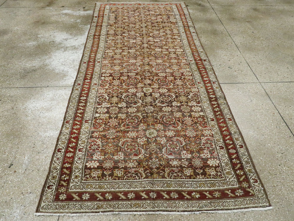 Vintage Persian Malayer Rug, No.23540 - Staging