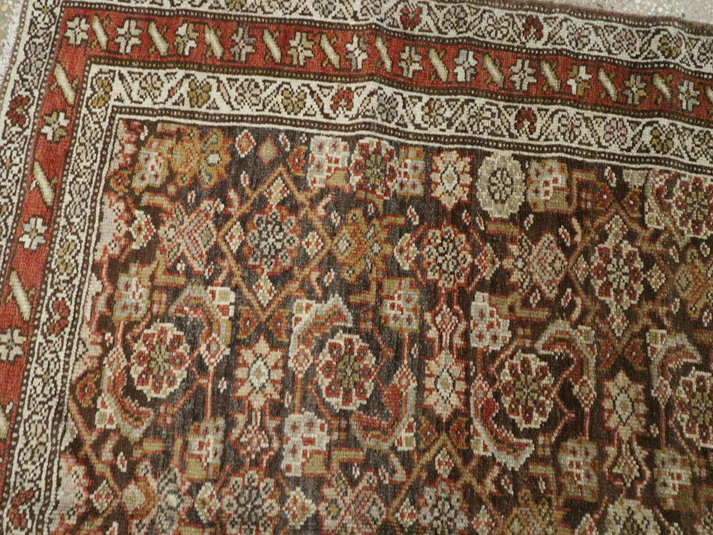 Vintage Persian Malayer Rug, No.23540 - Staging