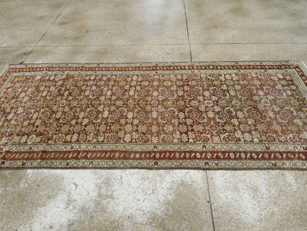 Vintage Persian Malayer Rug, No.23540 - Staging