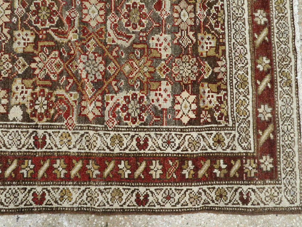 Vintage Persian Malayer Rug, No.23540 - Staging