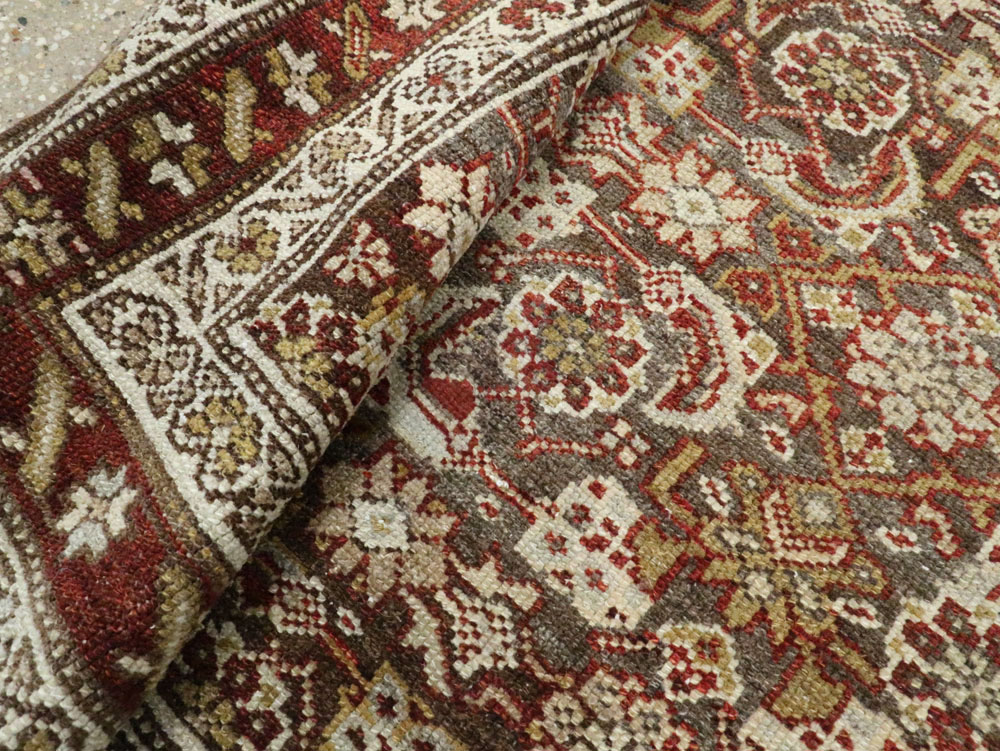 Vintage Persian Malayer Rug, No.23540 - Staging