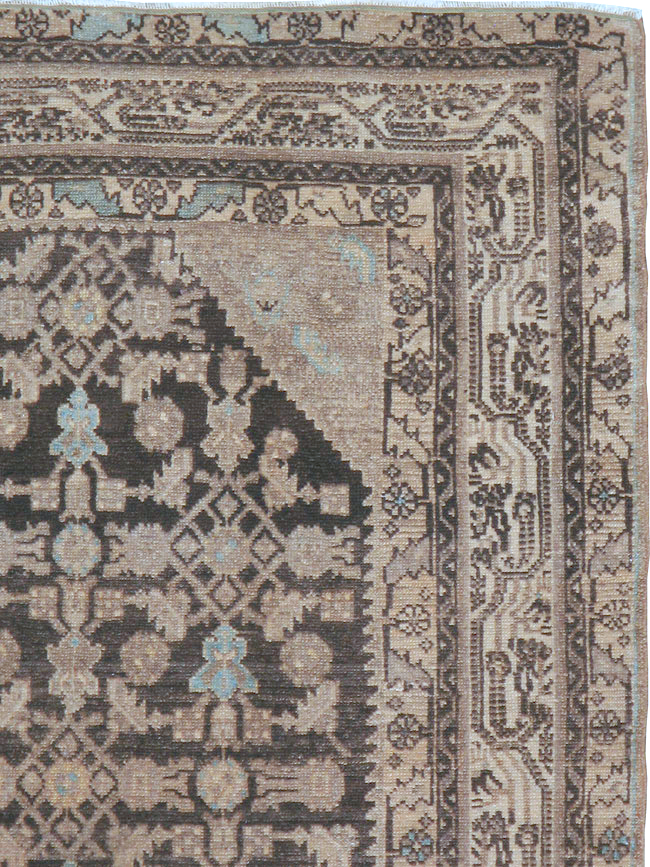 Vintage Persian Malayer Rug, No.23541 - Staging