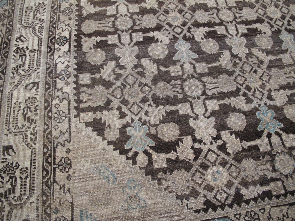 Vintage Persian Malayer Rug, No.23541 - Staging