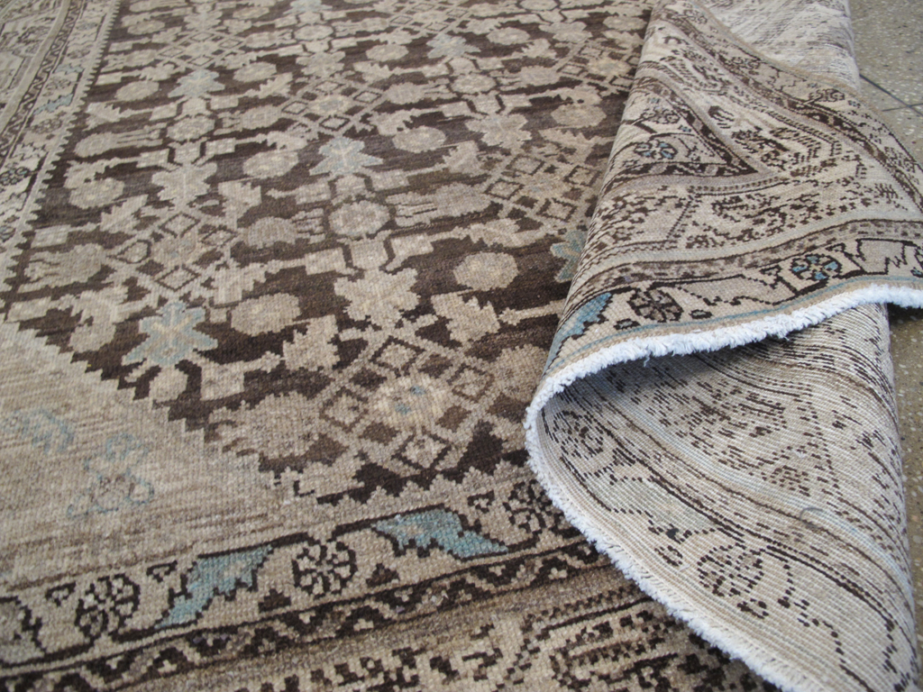 Vintage Persian Malayer Rug, No.23541 - Staging