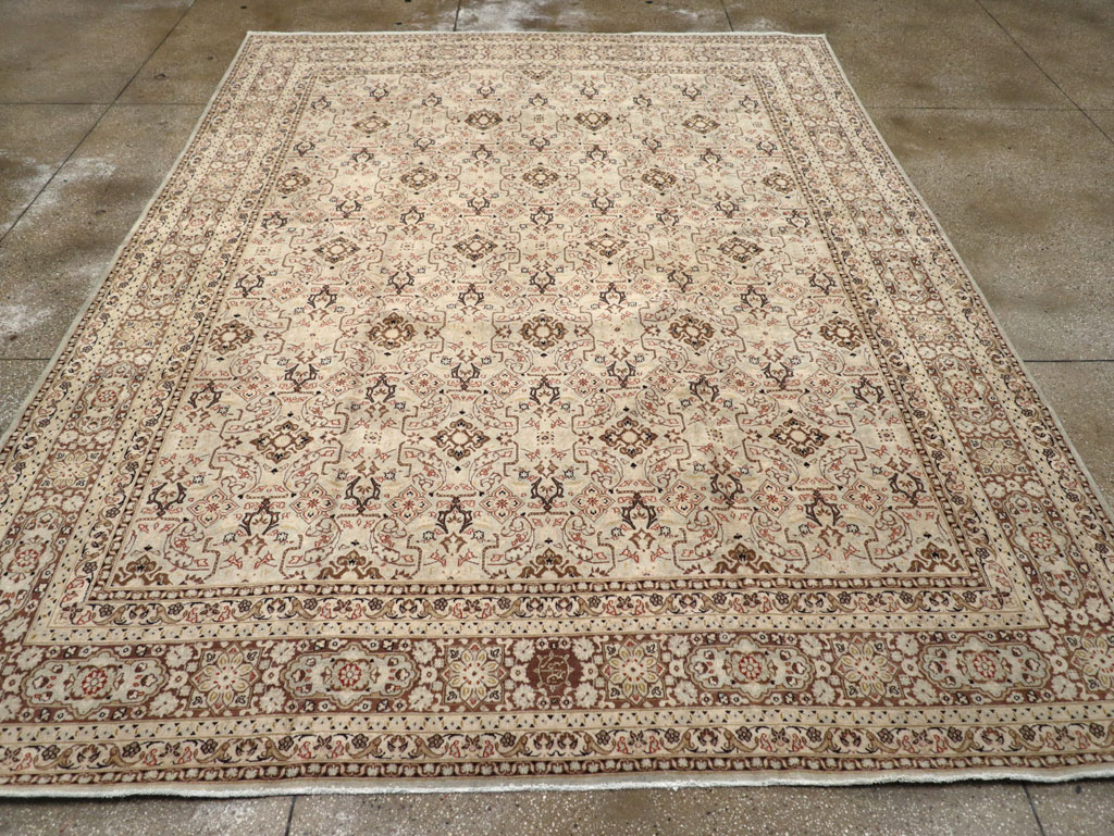 Antique Persian Mashad Carpet, No.23544 - Staging