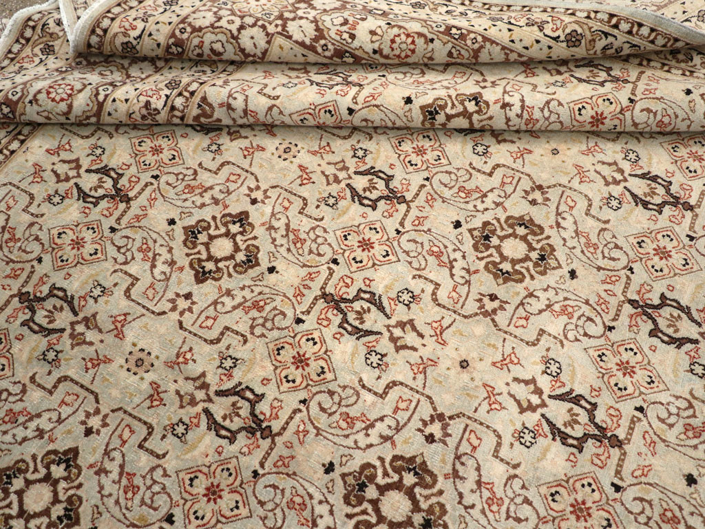 Antique Persian Mashad Carpet, No.23544 - Staging