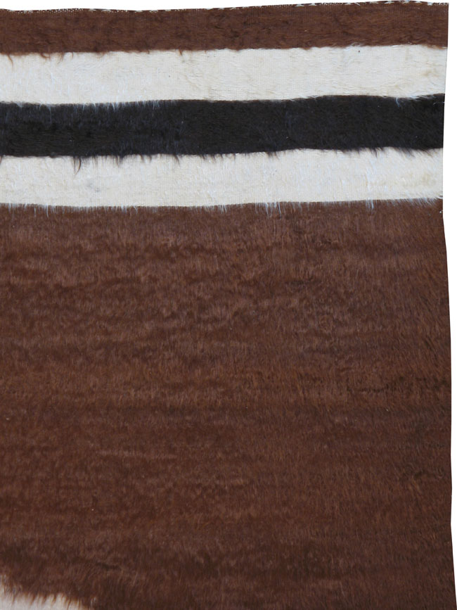 Vintage Turkish Mohair Rug, No.23549 - Staging