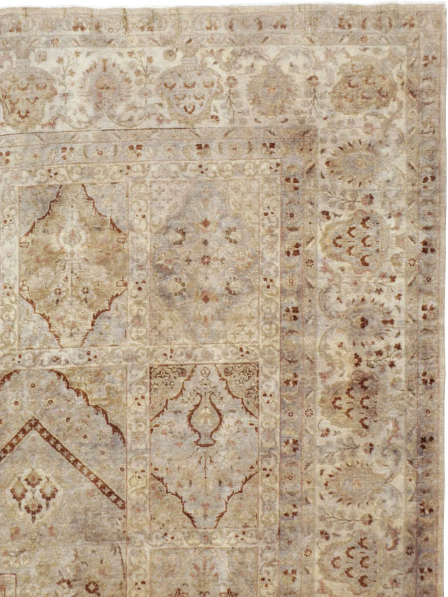 Antique Persian Tabriz Carpet, No.23550 - Staging
