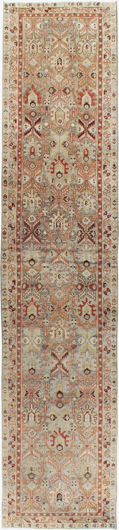 Vintage Persian Malayer Runner, No.23554 - Staging