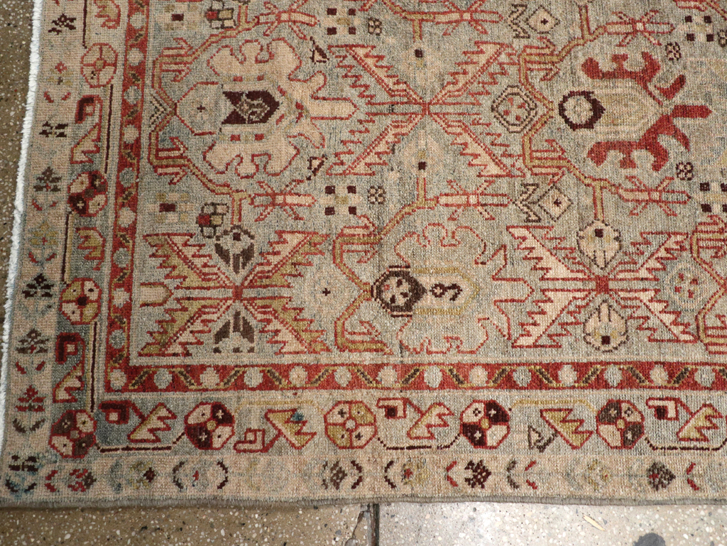 Vintage Persian Malayer Runner, No.23554 - Staging