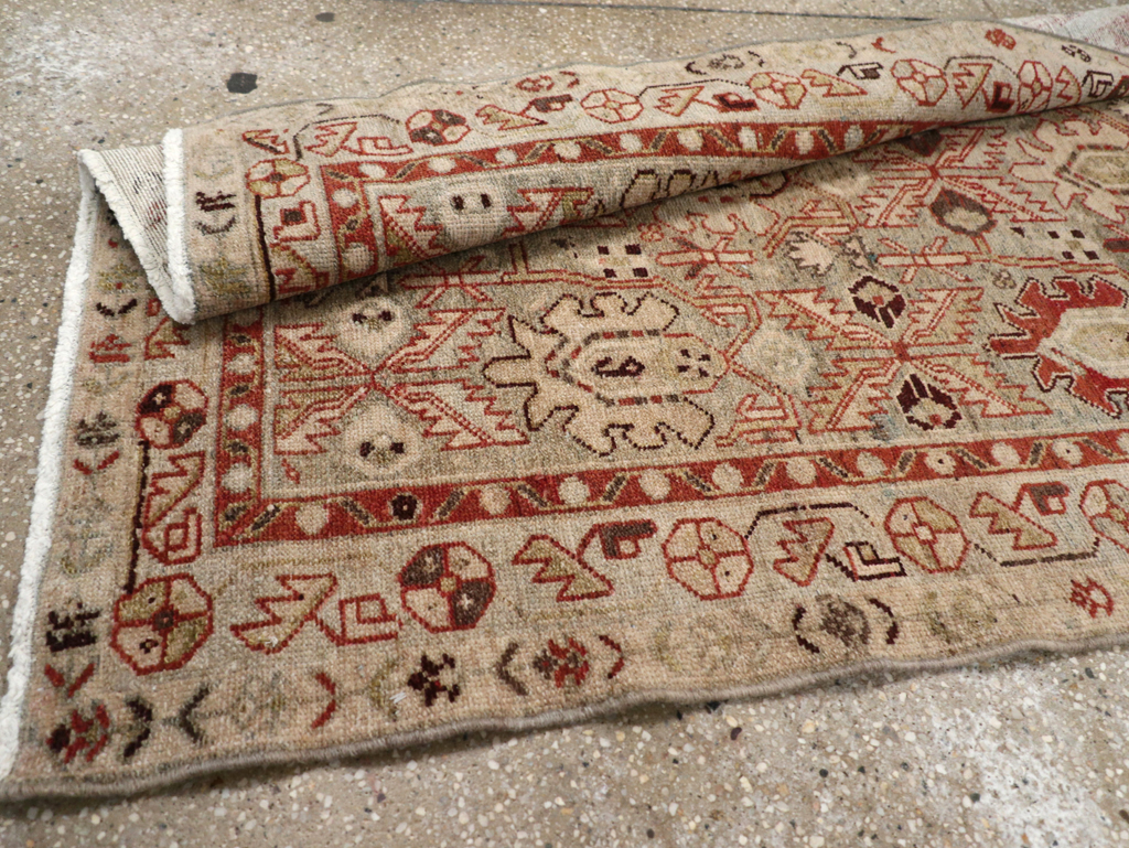 Vintage Persian Malayer Runner, No.23554 - Staging
