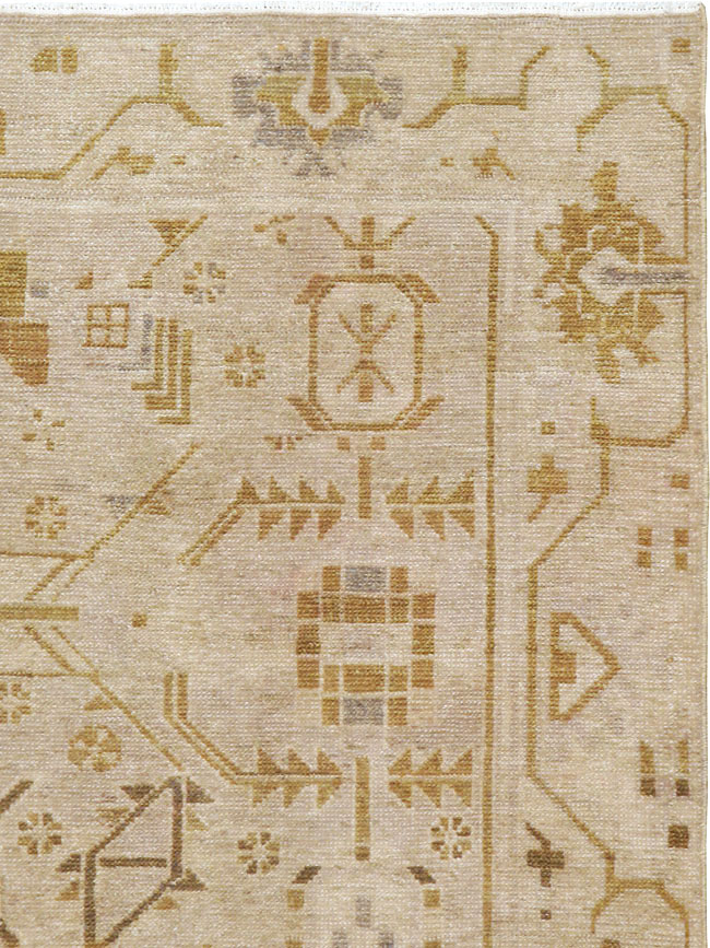 Vintage Persian Malayer Rug, No.23555 - Staging