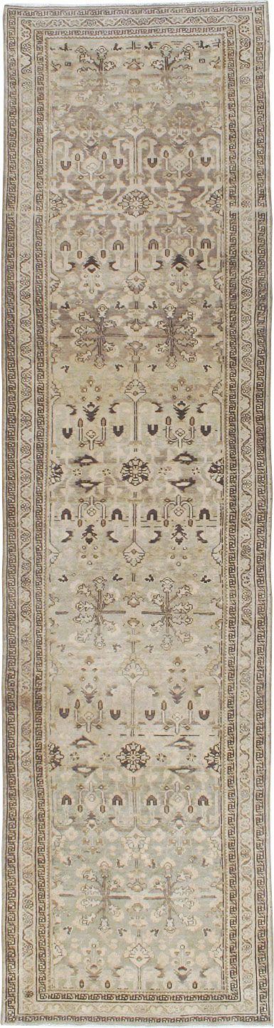 Vintage Persian Malayer Runner, No.23556 - Staging