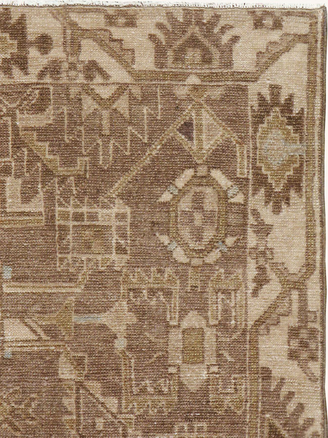 Vintage Persian Malayer Rug, No.23558 - Staging