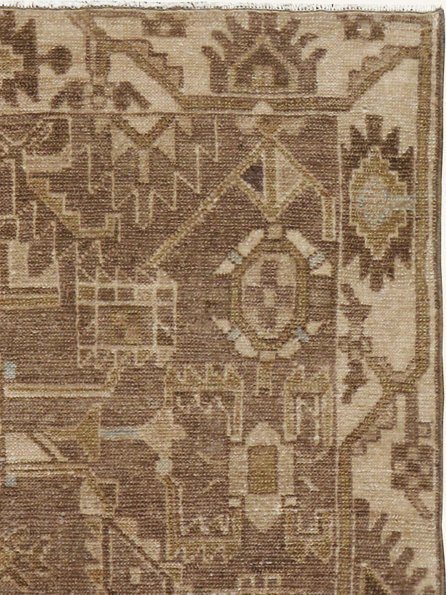 Vintage Persian Malayer Rug, No.23558 - Staging