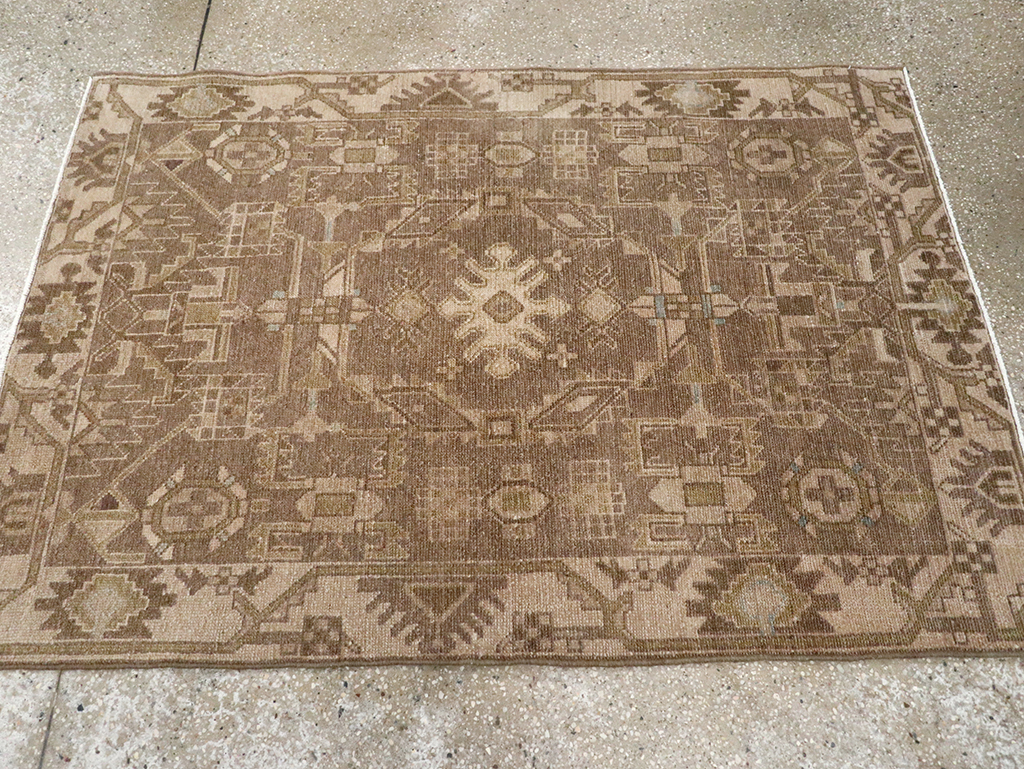 Vintage Persian Malayer Rug, No.23558 - Staging