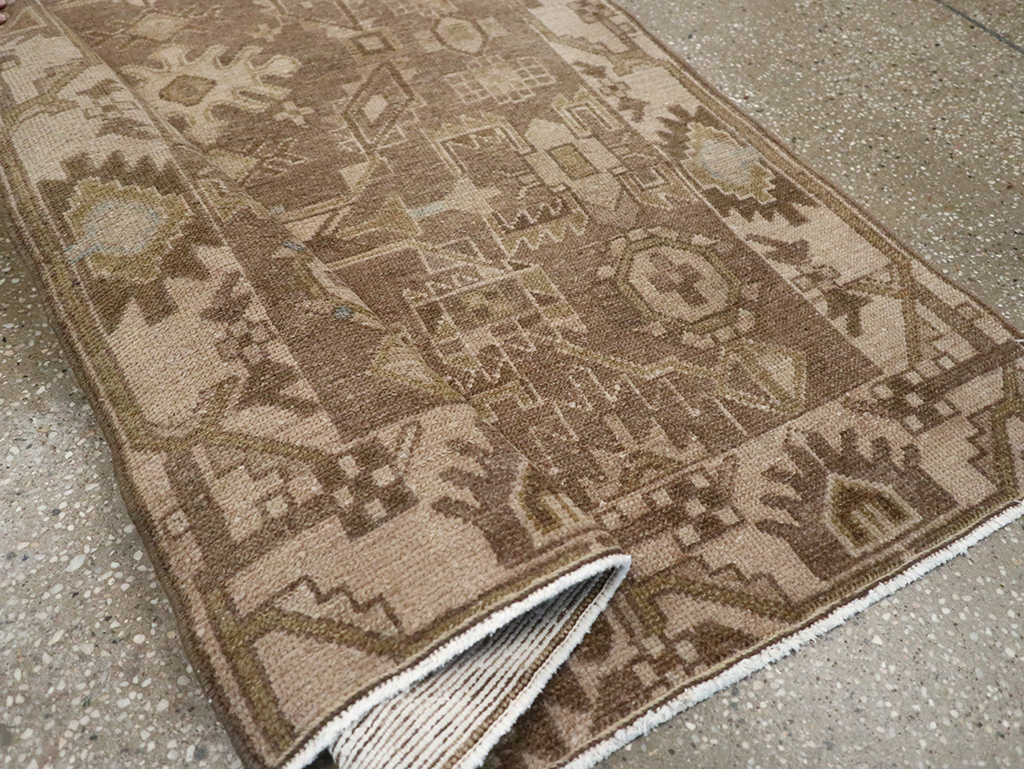 Vintage Persian Malayer Rug, No.23558 - Staging