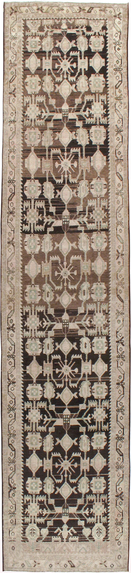Vintage Persian Malayer Runner, No.23560 - Staging