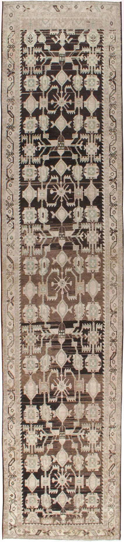 Vintage Persian Malayer Runner, No.23560 - Staging