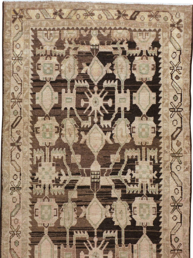Vintage Persian Malayer Runner, No.23560 - Staging