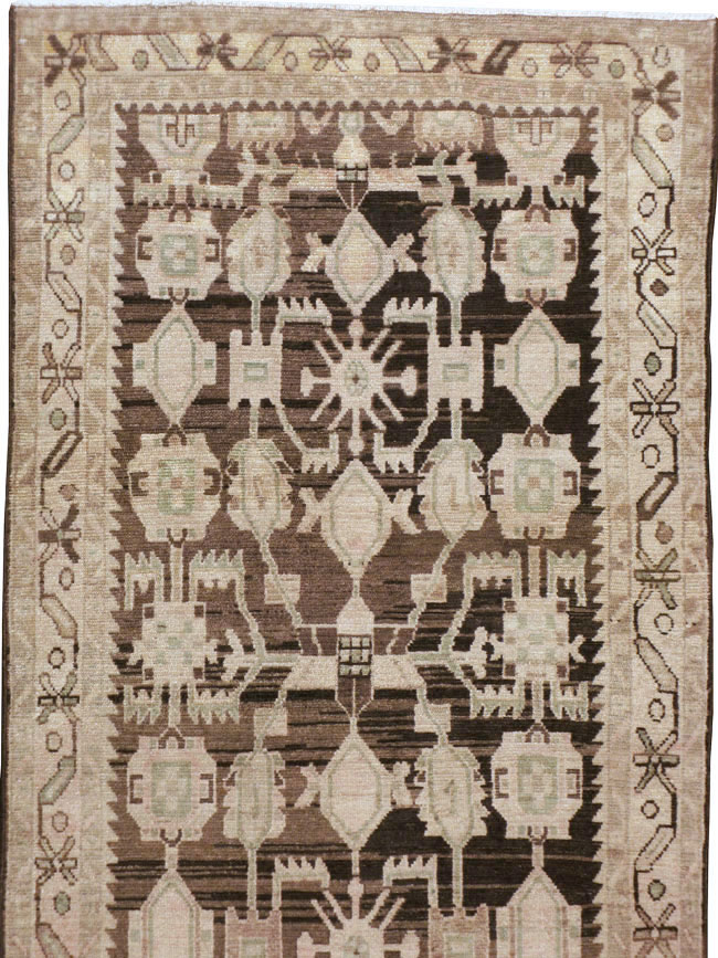 Vintage Persian Malayer Runner, No.23560 - Staging