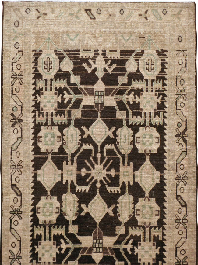 Vintage Persian Malayer Runner, No.23560 - Staging