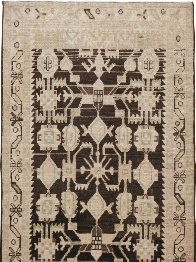 Vintage Persian Malayer Runner, No.23560 - Staging