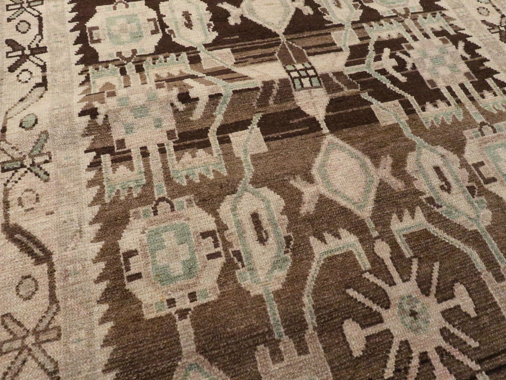 Vintage Persian Malayer Runner, No.23560 - Staging