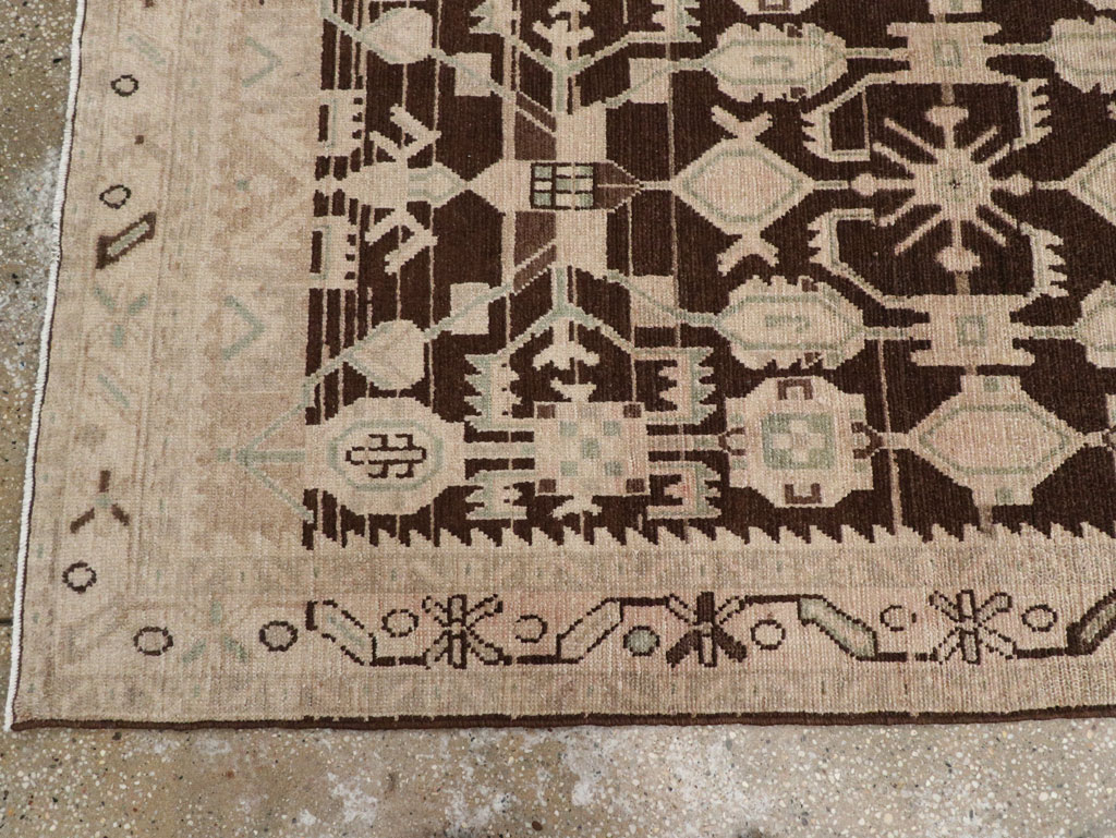 Vintage Persian Malayer Runner, No.23560 - Staging