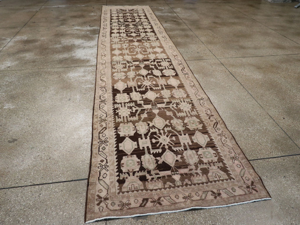 Vintage Persian Malayer Runner, No.23560 - Staging