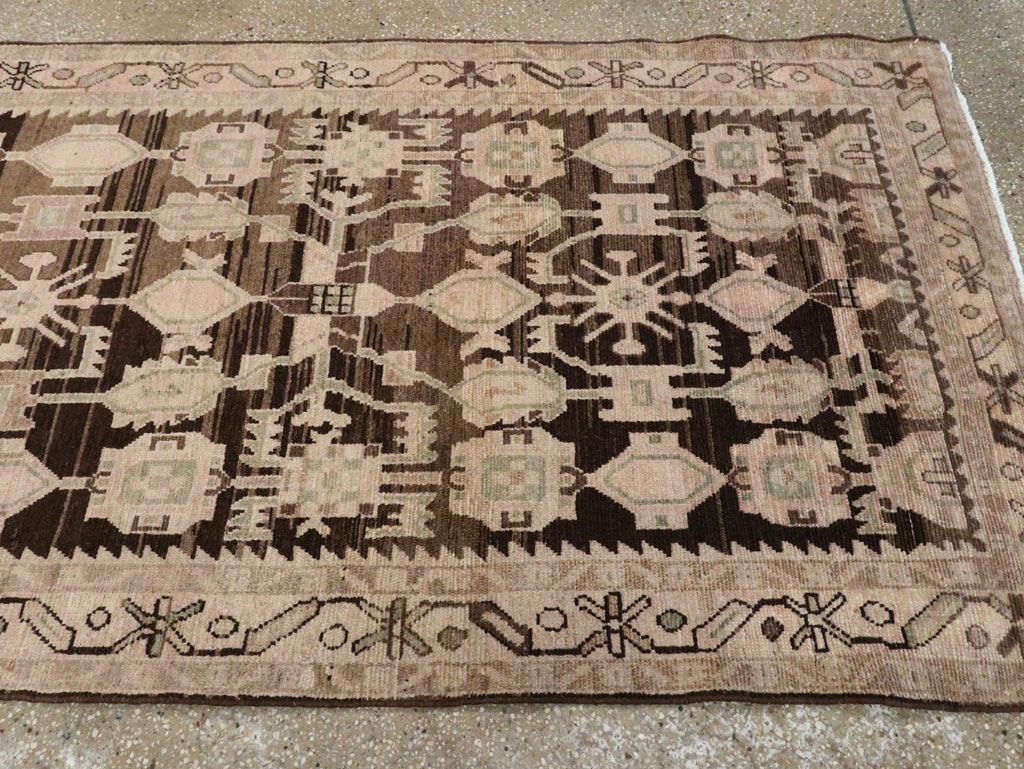Vintage Persian Malayer Runner, No.23560 - Staging