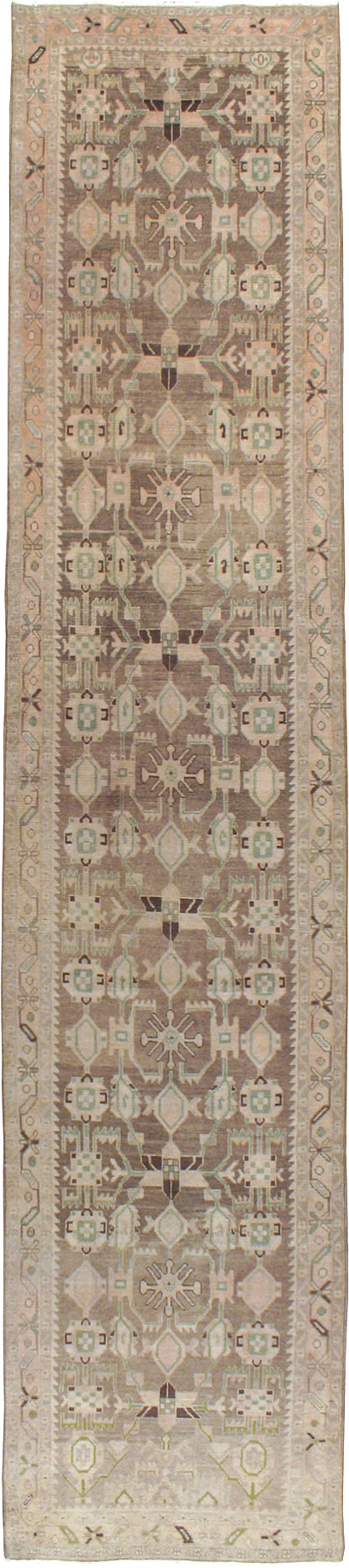 Vintage Persian Malayer Runner, No.23561 - Staging