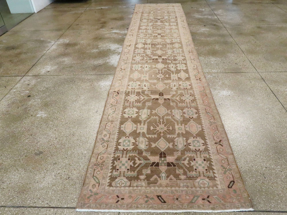 Vintage Persian Malayer Runner, No.23561 - Staging