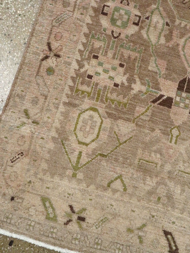 Vintage Persian Malayer Runner, No.23561 - Staging