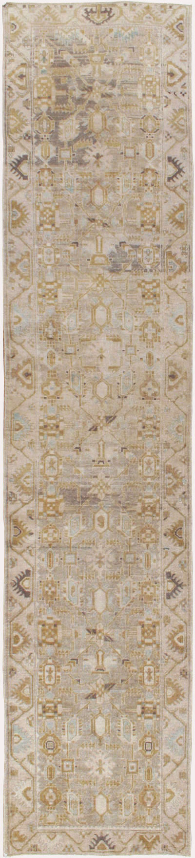 Vintage Persian Malayer Runner, No.23563 - Staging
