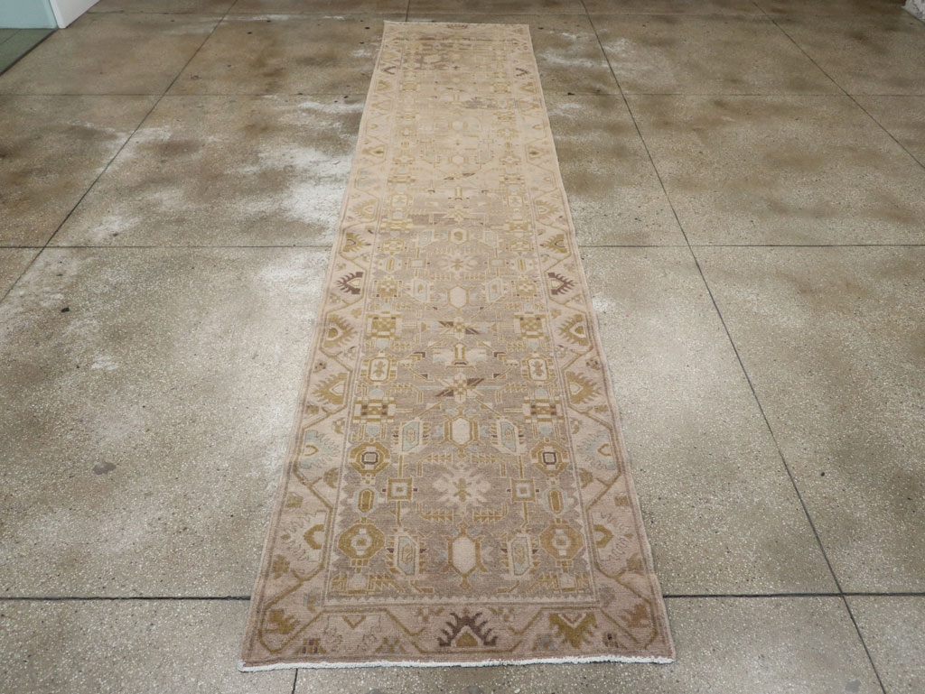 Vintage Persian Malayer Runner, No.23563 - Staging