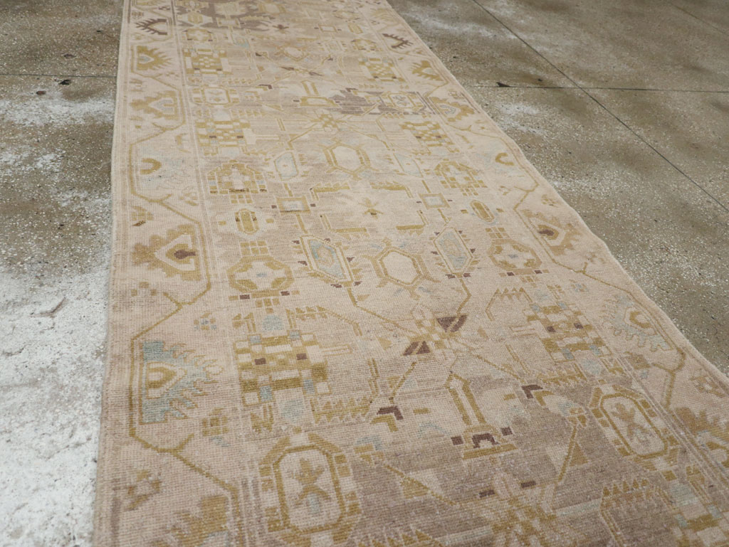 Vintage Persian Malayer Runner, No.23563 - Staging