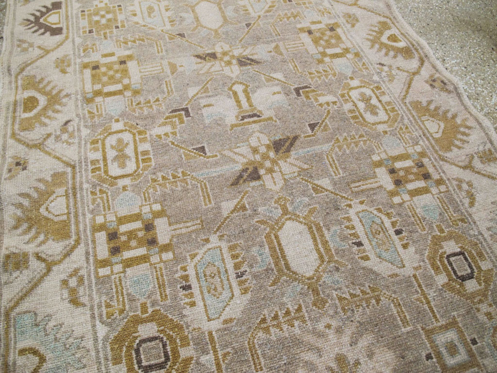 Vintage Persian Malayer Runner, No.23563 - Staging