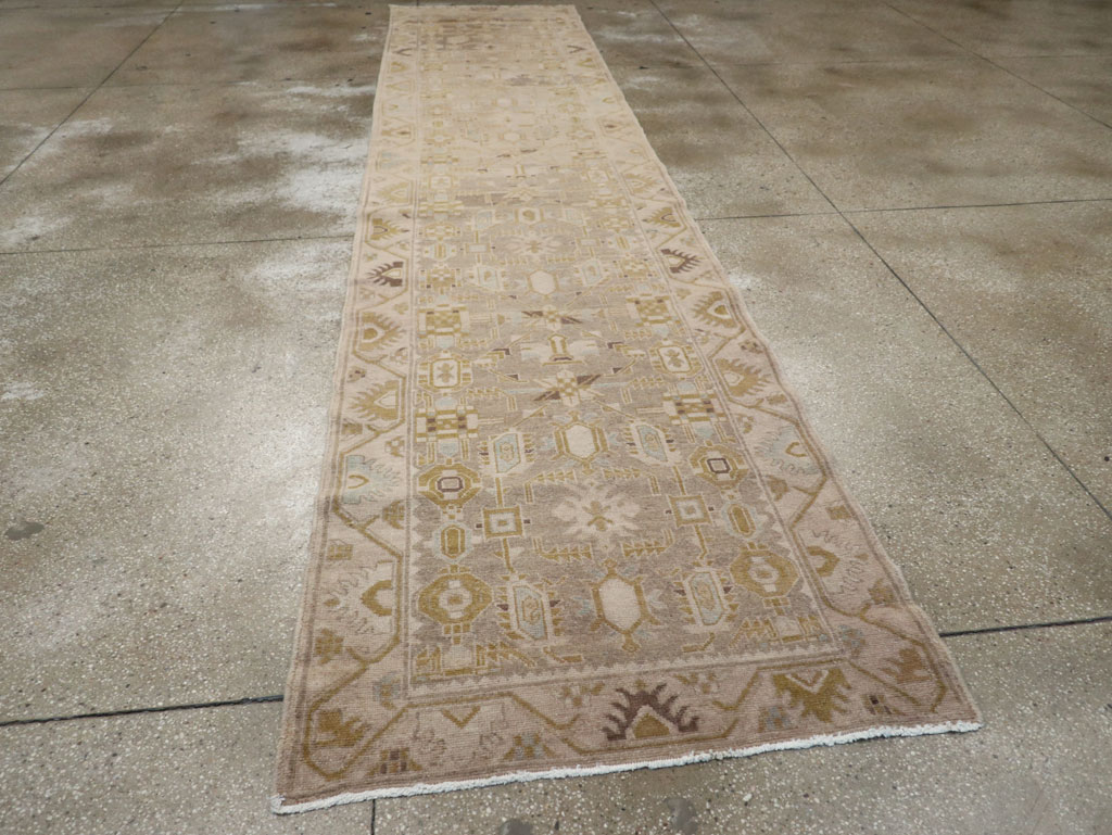Vintage Persian Malayer Runner, No.23563 - Staging