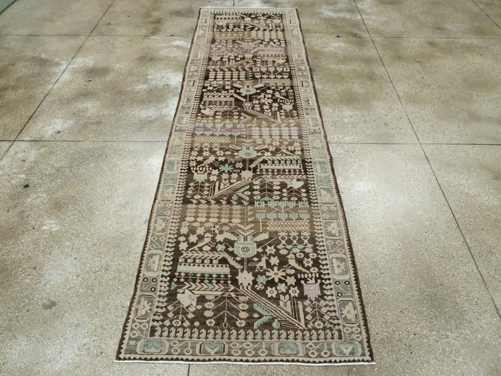Vintage Persian Malayer Runner, No.23564 - Staging