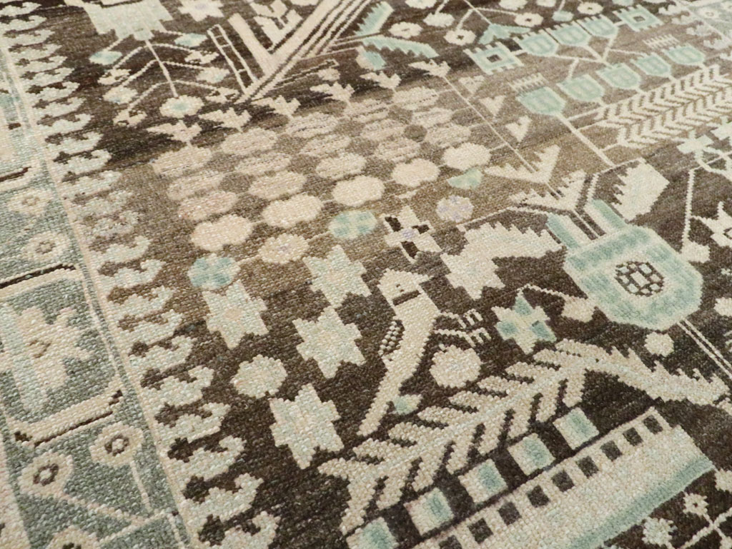 Vintage Persian Malayer Runner, No.23564 - Staging