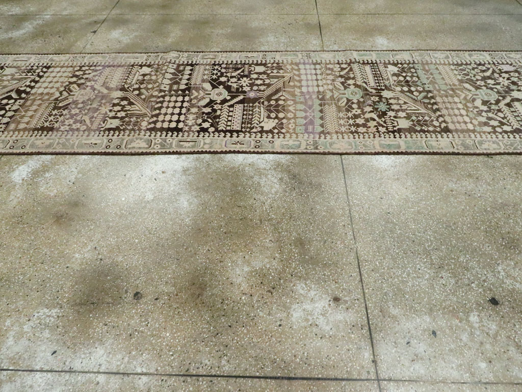 Vintage Persian Malayer Runner, No.23564 - Staging